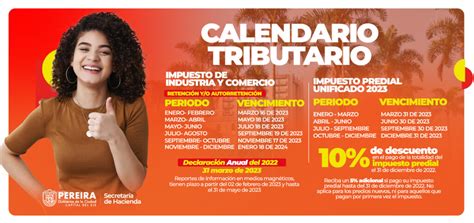 portal tributario pereira calendario 2023