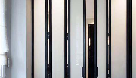 Porte accordéon pliante extensible PVC salle