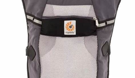 Porte Bebe Ergobaby Performance Ventus Marsupio Porta Bebé ® GrigioNero