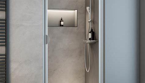 Porte De Douche Pivotante 70 90 Cm