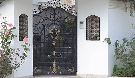 Porte Exterieur En Fer Tunisie Style De e Maisons De