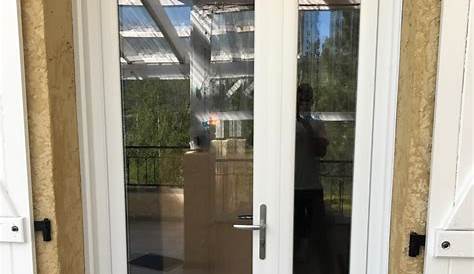 Porte fenêtre PVC blanche sur mesure et personnalisable