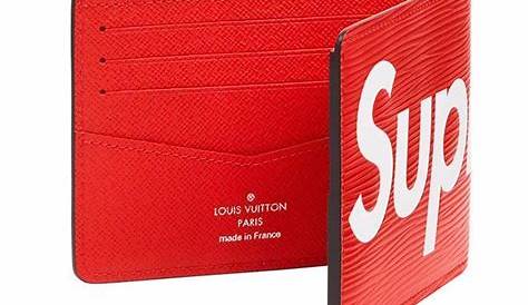 Porte Feuille Supreme Lv feuilles Louis Vuitton Louis Vuitton X Pocket