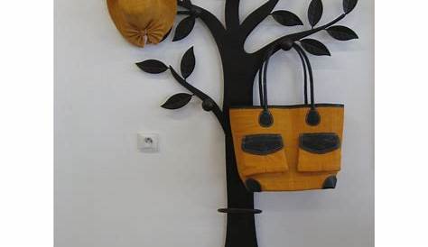 Porte Manteau Mural Arbre