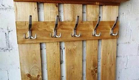 Porte Manteau Avec Palette Bois x En / Pallet Coat Rack • 1001 Pallets