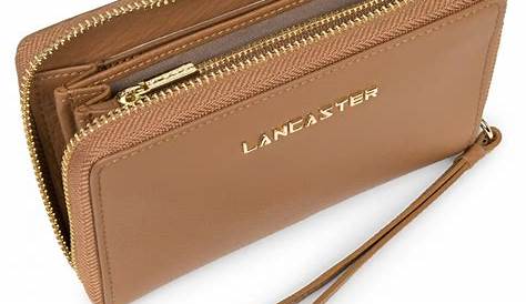 Lancaster Portefeuille compagnon femme en cuir