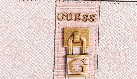 Guess Portefeuille Femme SG740246 Rose Pâle Doré