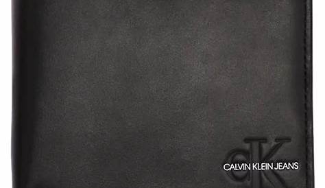 Calvin Klein portefeuille homme horizontal cuir (k50k502008)