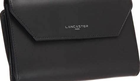 Portefeuille Lancaster Cuir Noir Constance 13717 EG
