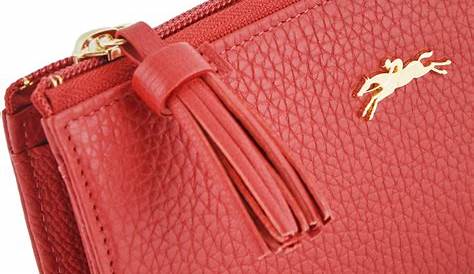 Portefeuilles Longchamp 3418843 rouge en vente au meilleur