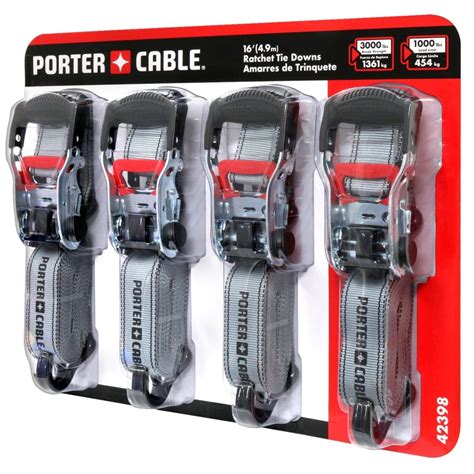 Porter Cable Ratchet Tie Downs