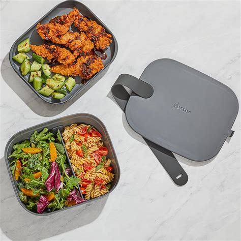 Simple Modern Porter Bento Lunch Box for Kids Leakproof Divided