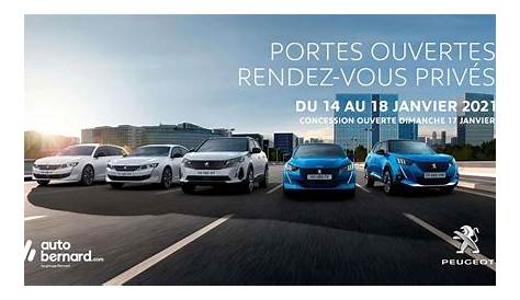 Portes Ouvertes du 15 au 19 septembre - Peugeot 308 à partir de 320