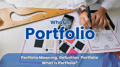 Portfolio Items Meaning
