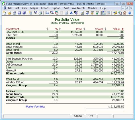portfolio management accounting software