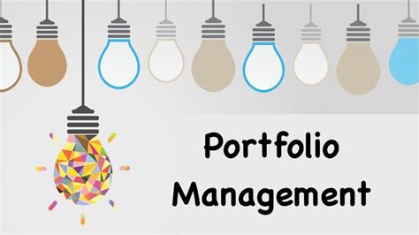 portfolio management services