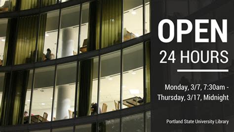 portland library opening hours