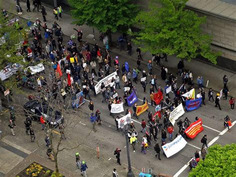 portland may day protest