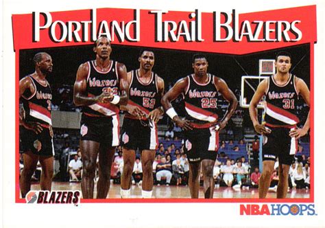 portland trail blazers 1991 roster