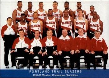 portland trail blazers 1992-93 roster