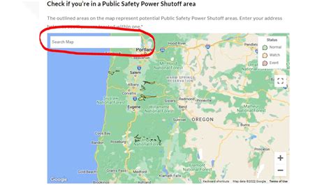 portlandgeneral outage map