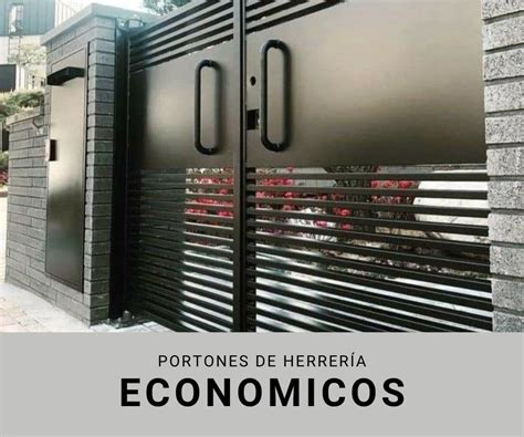 portones de herreria economicos