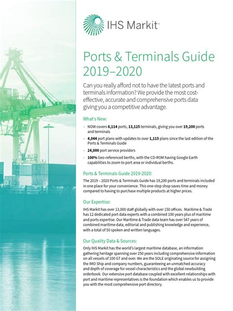 New Ports And Terminals Guide 2023