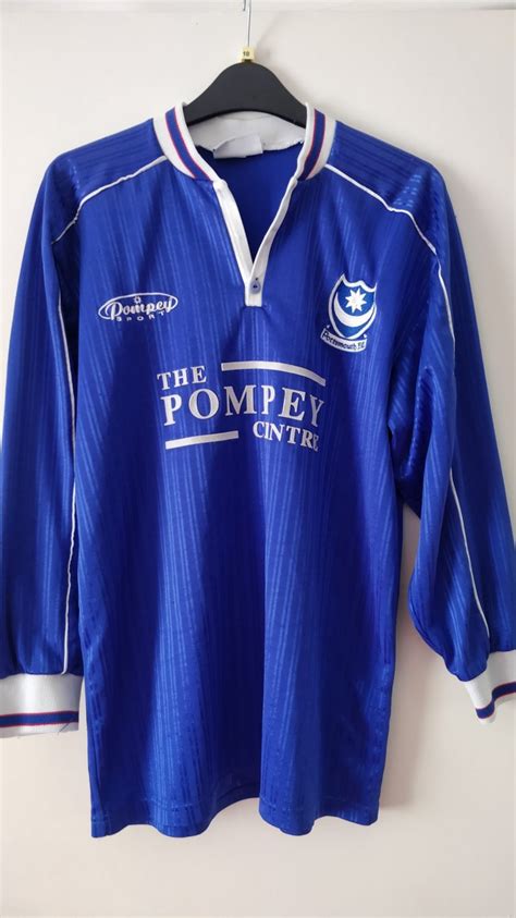 portsmouth fc retro football shirts
