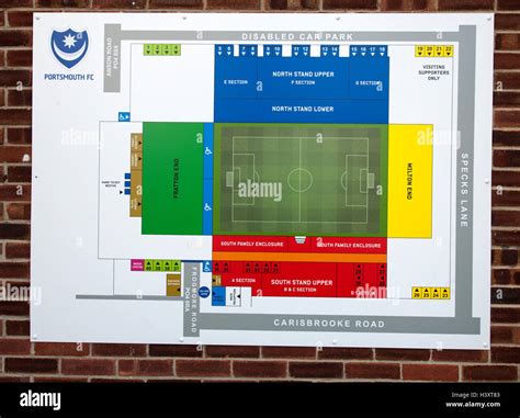 portsmouth football club seating plan