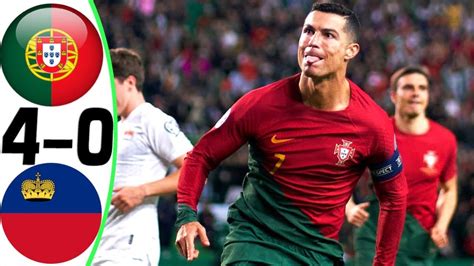 Search Portugal Vs Liechtenstein 2023 Highlights Euro 2024 Qualifiers