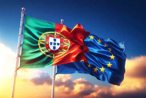 Logo zur EURatspräsidentschaft Portugals 2021 Design Tagebuch