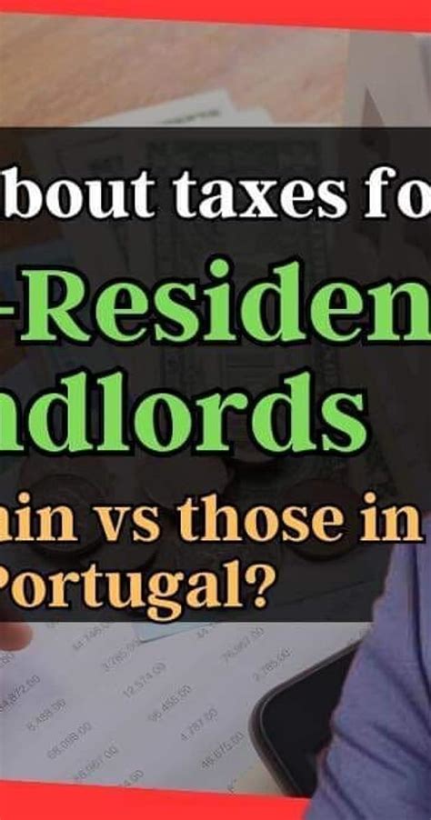 portugal taxes for non residents