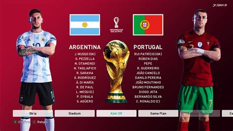 portugal vs argentina world cup 2022