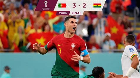portugal vs ghana marcador final