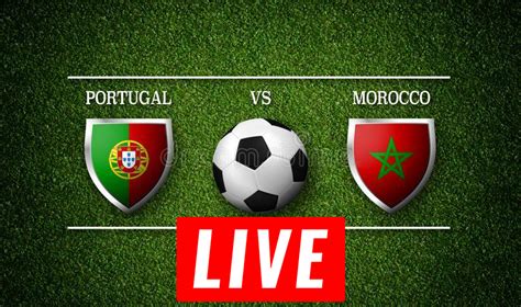 portugal vs morocco live streaming free