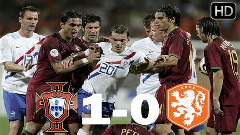 portugal vs netherlands 2006 world cup