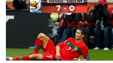 portugal vs north korea 2010