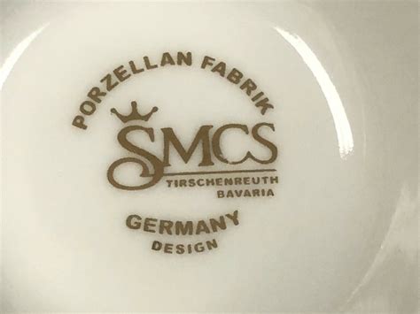Porzellanfabrik Smcs Tirschenreuth Bavaria Germany Design
