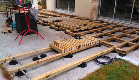 Realiser Une Terrasse Avec Des Lames De Bois Deck Delite Diy