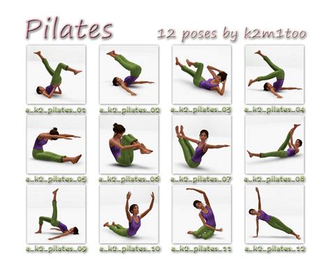 Poses Pilates