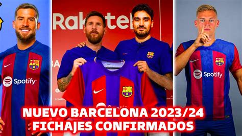 posibles fichajes del barcelona 2024
