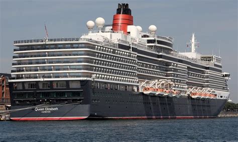 position of queen elizabeth cruise ship