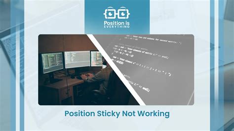 Position Sticky Sidebar Not Working