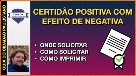 positiva com efeito negativa