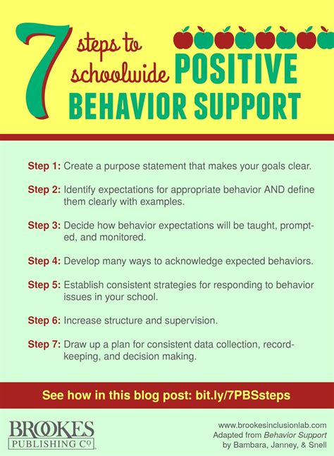 positive behaviour support examples for students