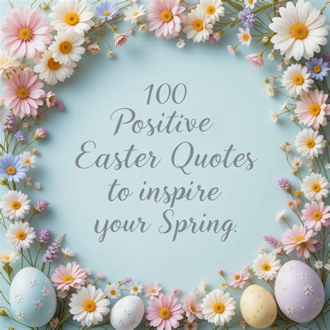 Positive Quotes Easter