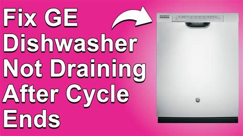Possible Causes For Dishwasher Not Draining