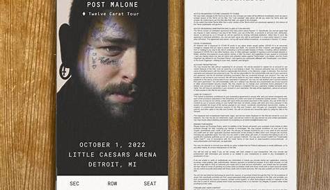 Post Malone Tickets | 2021-22 Tour & Concert Dates | Ticketmaster IE