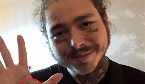 Share more than 51 post malone hand tattoos latest - in.cdgdbentre