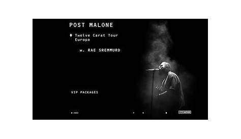 Post Malone Tickets | 2023-24 Tour & Concert Dates | Ticketmaster UK